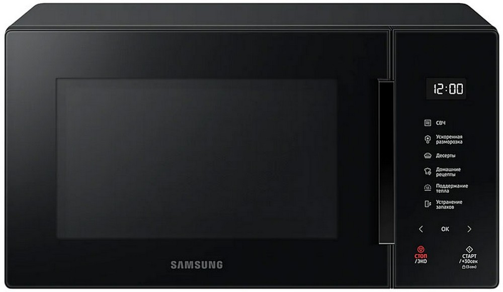 Изображение товара Микроволновая печь Samsung MS23T5018AK черная с сенсорным управлением Изображение товара Микроволновая печь Samsung MS23T5018AK черная с сенсорным управлением