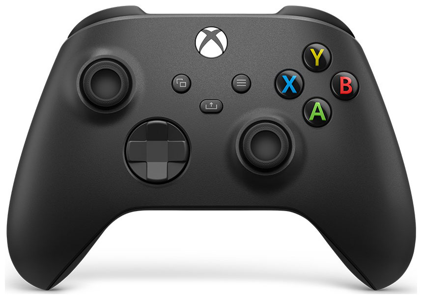 Беспроводной геймпад Microsoft Xbox Series (Next Gen) ЧЕРНЫЙ (QAT-00002) геймпад для приставки microsoft xbox qat 00001 чёрный