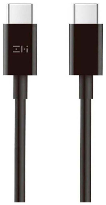 Изображение товара Кабель Zmi Type-C/Type-C 150 см 100W 5A (AL308E) техпак черный