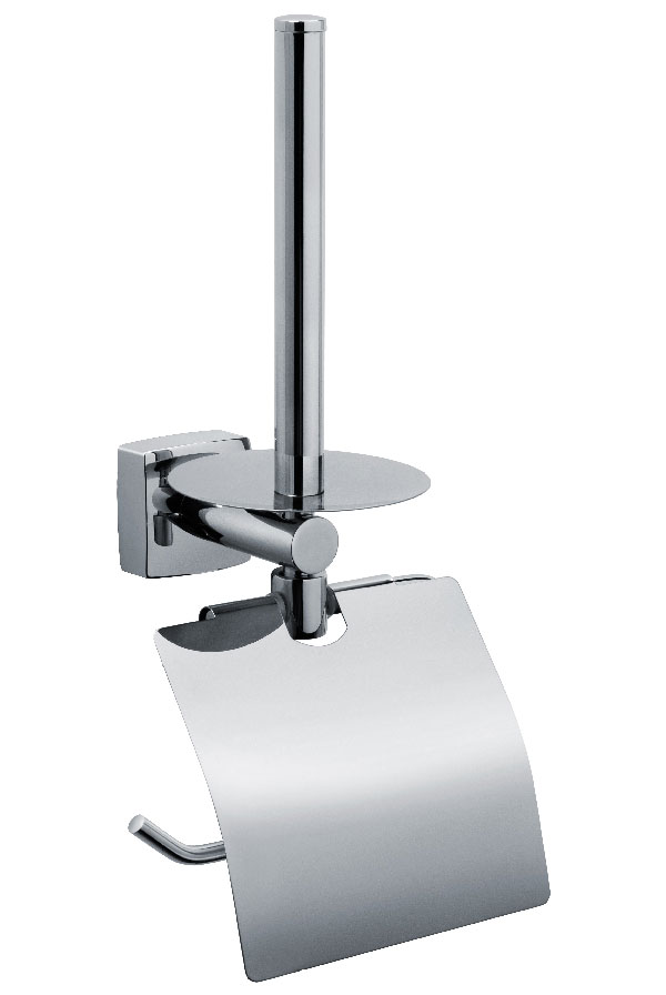 Изображение товара Держатель для туалетной бумаги+держатель запасного рулона Fixsen Kvadro (FX-61310E)