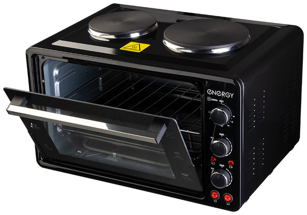 Изображение товара Мини-печь Energy GН-35A-B 1600 Вт 35 л для приготовления и разогрева пищи