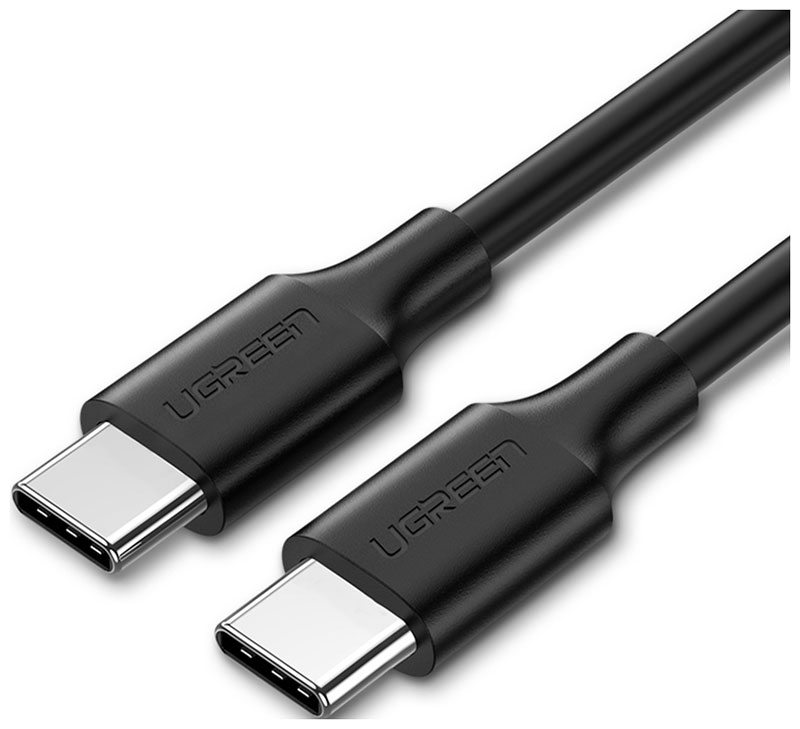 Изображение товара Кабель Ugreen USB C PD, 60 Вт, 1 м (50997) черный