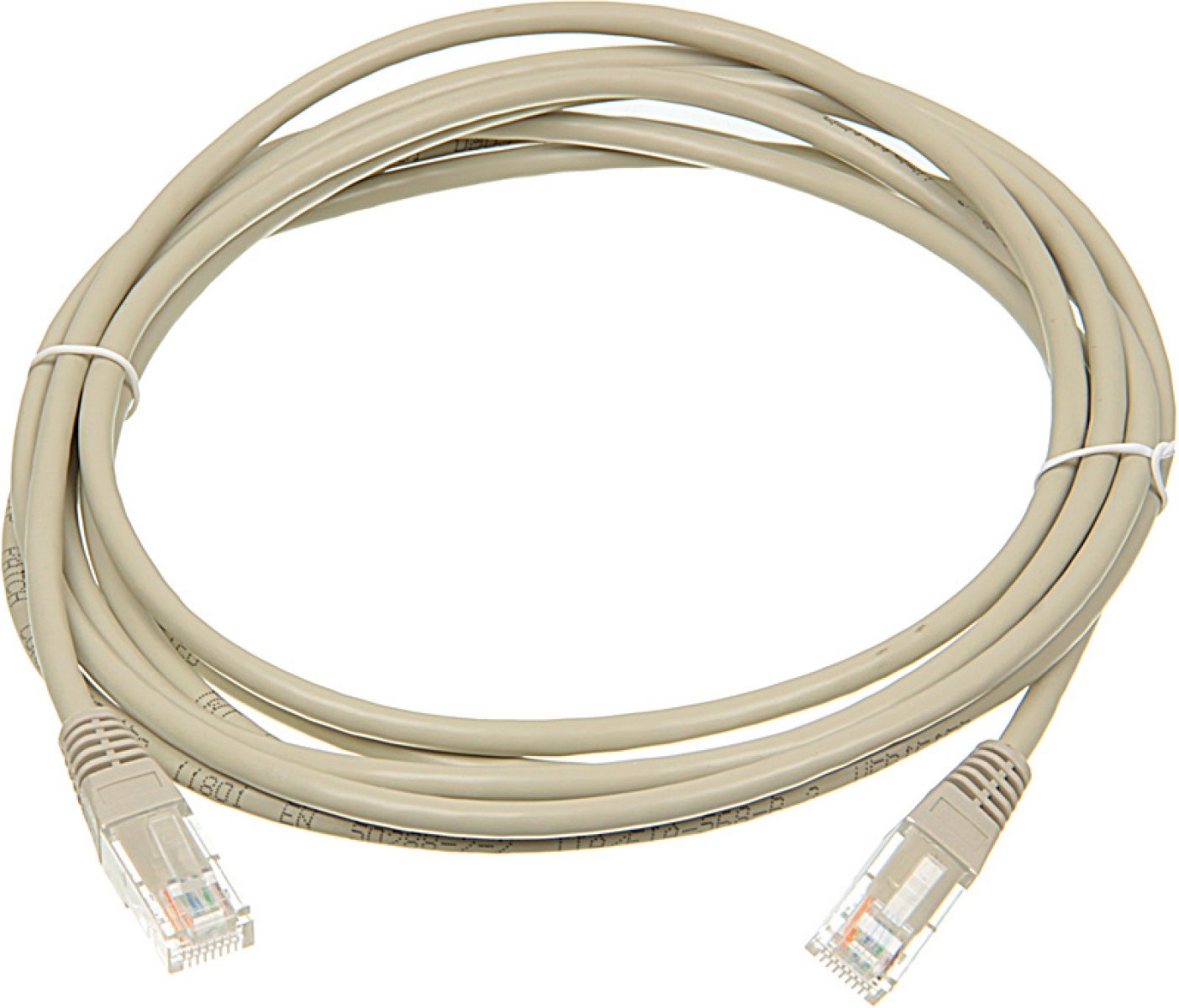 Изображение товара Патч-корд Lanmaster TWT-45-45-3.0-GY UTP RJ-45 вил.-вилка RJ-45 кат.5E 3м серый ПВХ (уп.:1шт)
