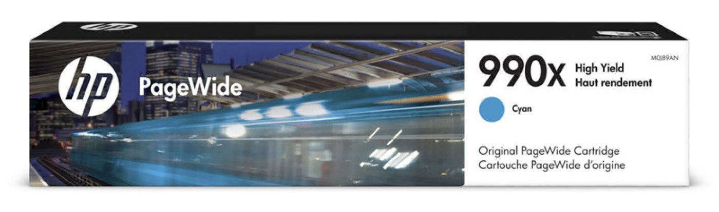 Изображение товара Картридж струйный HP 991X M0J90AE голубой (16000мл) для PW Pro 755/772/777