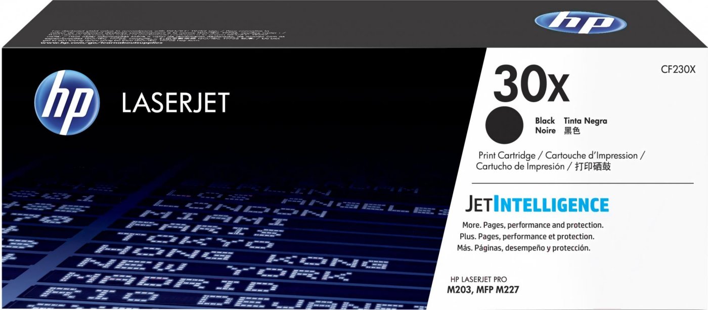 Изображение товара Картридж лазерный HP 30X CF230X черный (3500стр.) для LJ Pro M203/M227