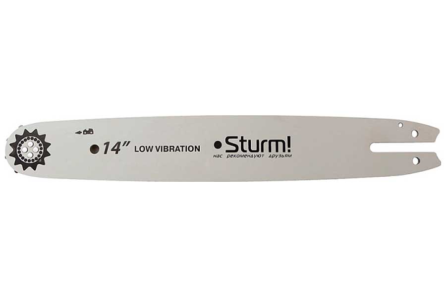 

Пильная шина Sturm! SB1450380St, паз 13мм, 3/8, 50 зубьев, хвостовик St