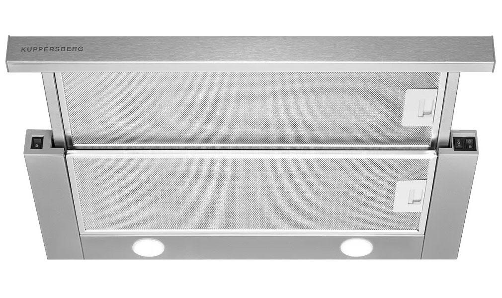 Изображение товара Вытяжка Kuppersberg SLIMTURBO 60 X телескопическая нержавеющая сталь