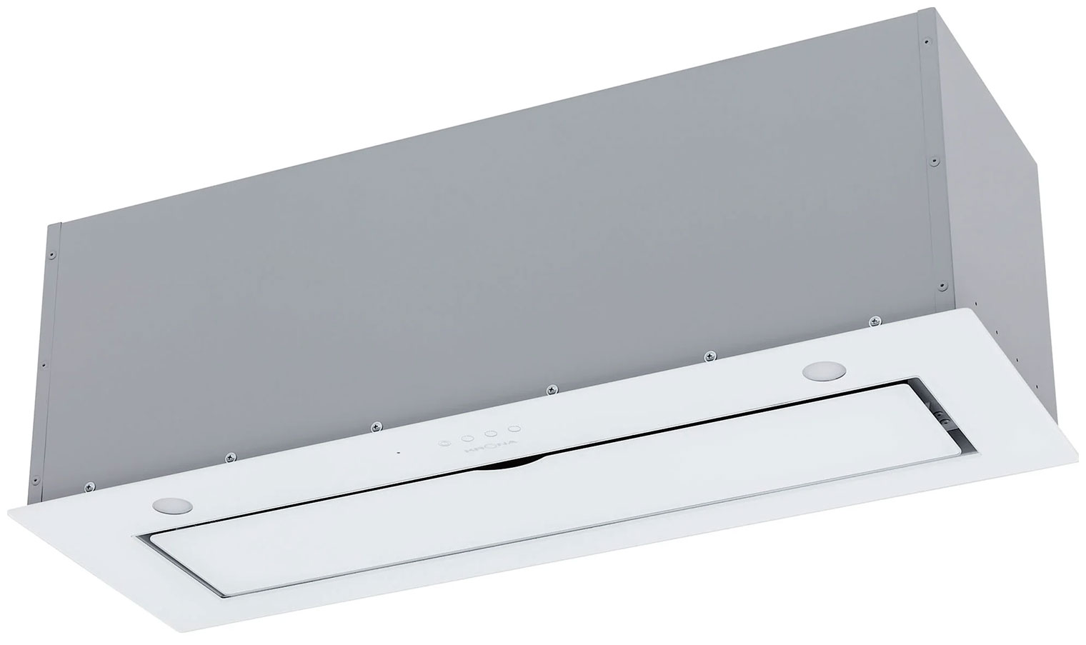 Изображение товара Крон ARVEN 900 White S Скриетая вытяжка для кухни с сенсорным управлением реактивной вентиляцией