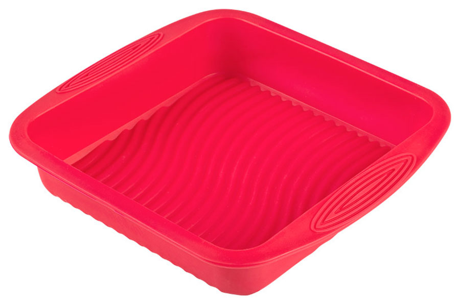 Изображение товара Форма для выпечки Mallony ROSEO силикон квадр 20x20см от -40°C до +230°C