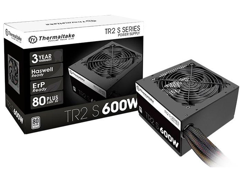 Изображение товара Блок питания Thermaltake TR2 S 600W ATX 80+ для ПК надежность и высокая эффективность