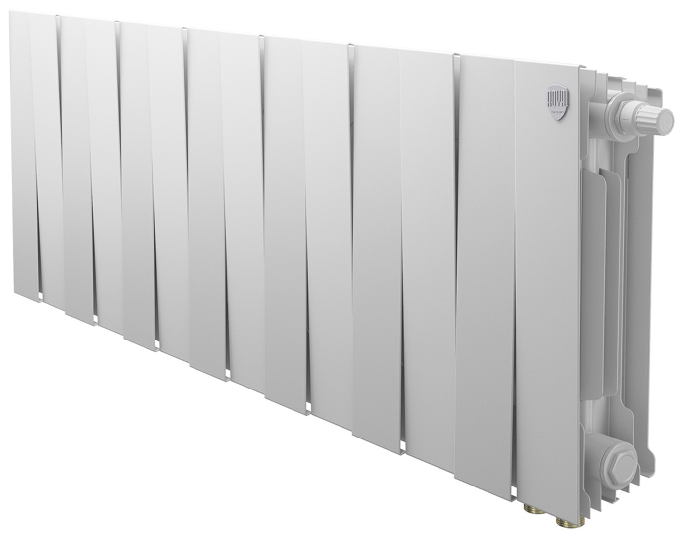 Изображение товара Водяной радиатор отопления Royal Thermo PianoForte 300 Bianco Traffico VDR80 - 14 секций