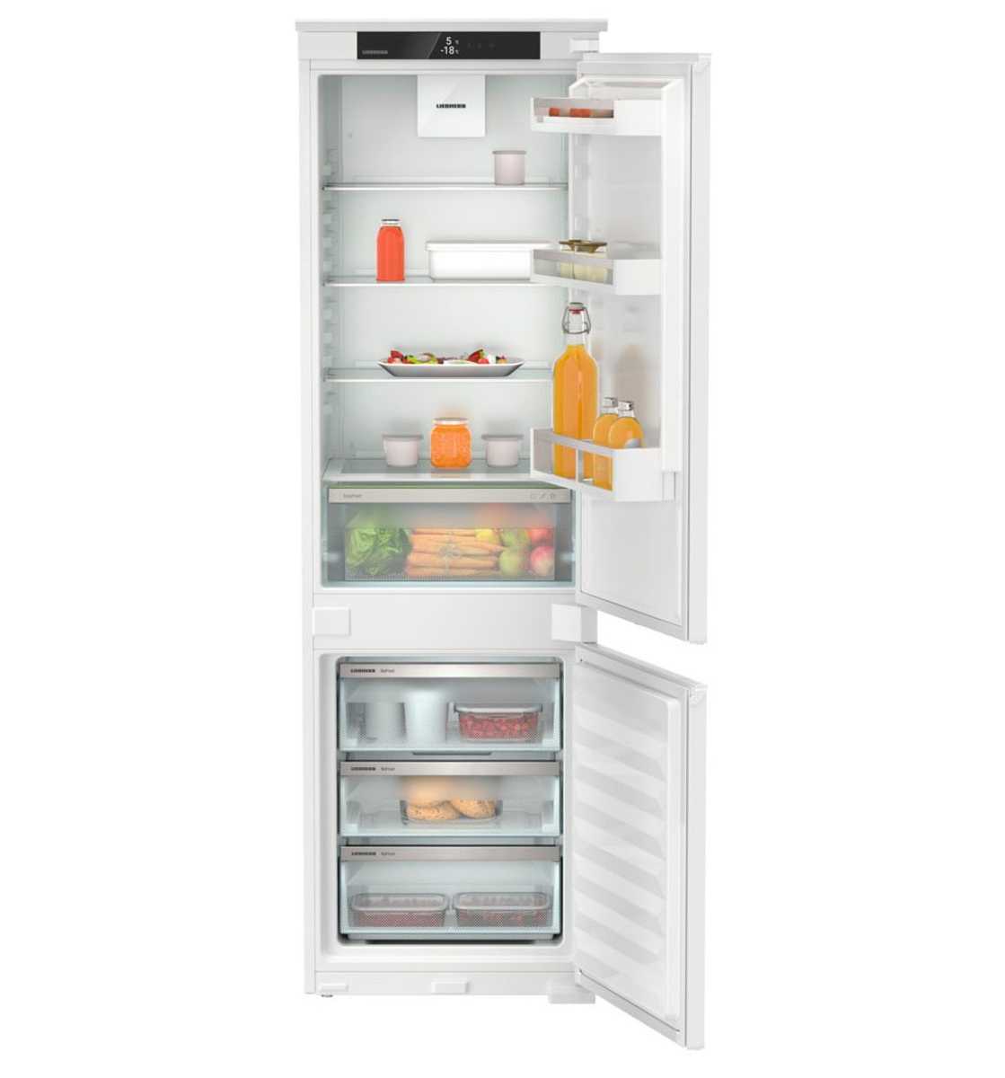 Изображение товара Встраиваемый двухкамерный холодильник Liebherr ICNSf 5103-22 NoFrost белый