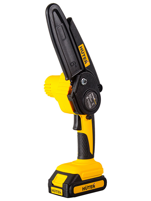 Изображение товара Аккумуляторная электропила Huter ELS-2/6Li 20 В 36 звеньев цепи, 15 см шина