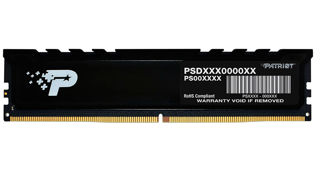 Изображение товара Патриот Memory DDR5 16GB 5600MHz Signature Line Premium модуль памяти