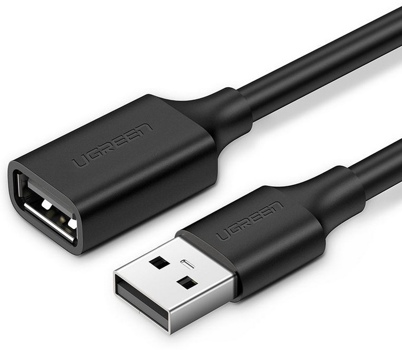 Изображение товара Кабель-удлинитель Ugreen US103 (10317), USB 2.0 A Male to A Female, 3 м