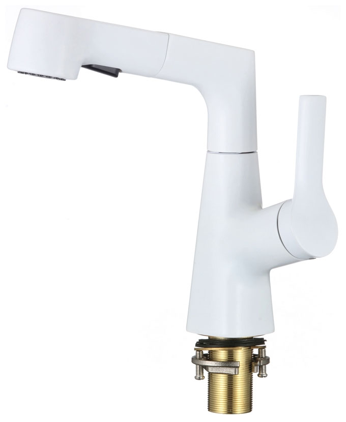 Изображение товара Смеситель для ванной комнаты D-Lin 374/белый (D158374-C)