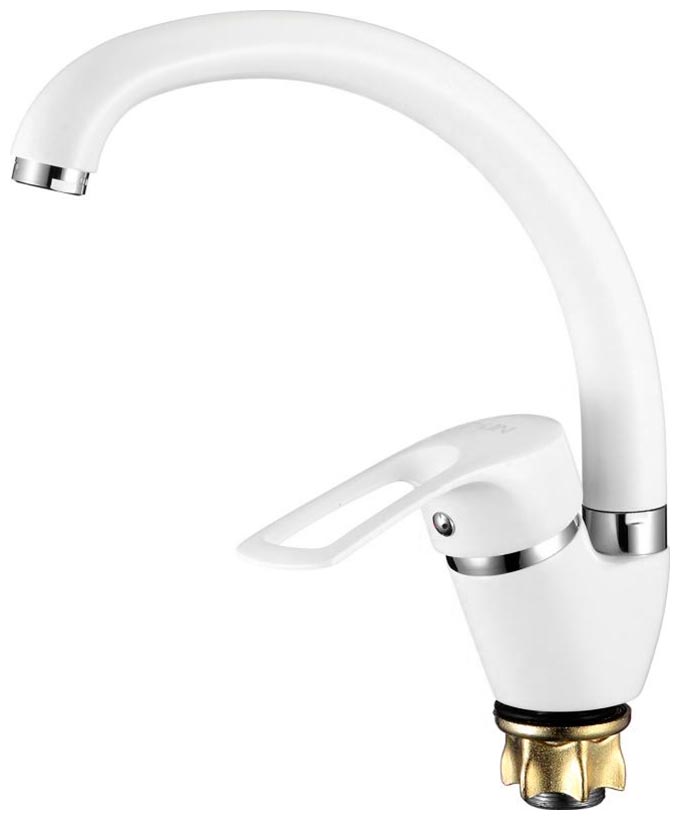 

Смеситель для кухни D-Lin белый (D150422-C)