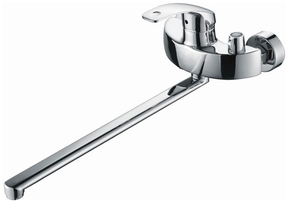 Изображение товара Смеситель для ванны D-Lin D149401 хром настенный традиционный поворотный механизм