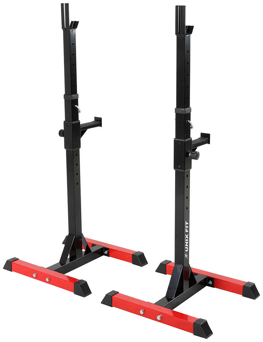 Изображение товара Стойка под штангу Unix Fit FRAME 120 для домашних тренировок надежная регулируемая