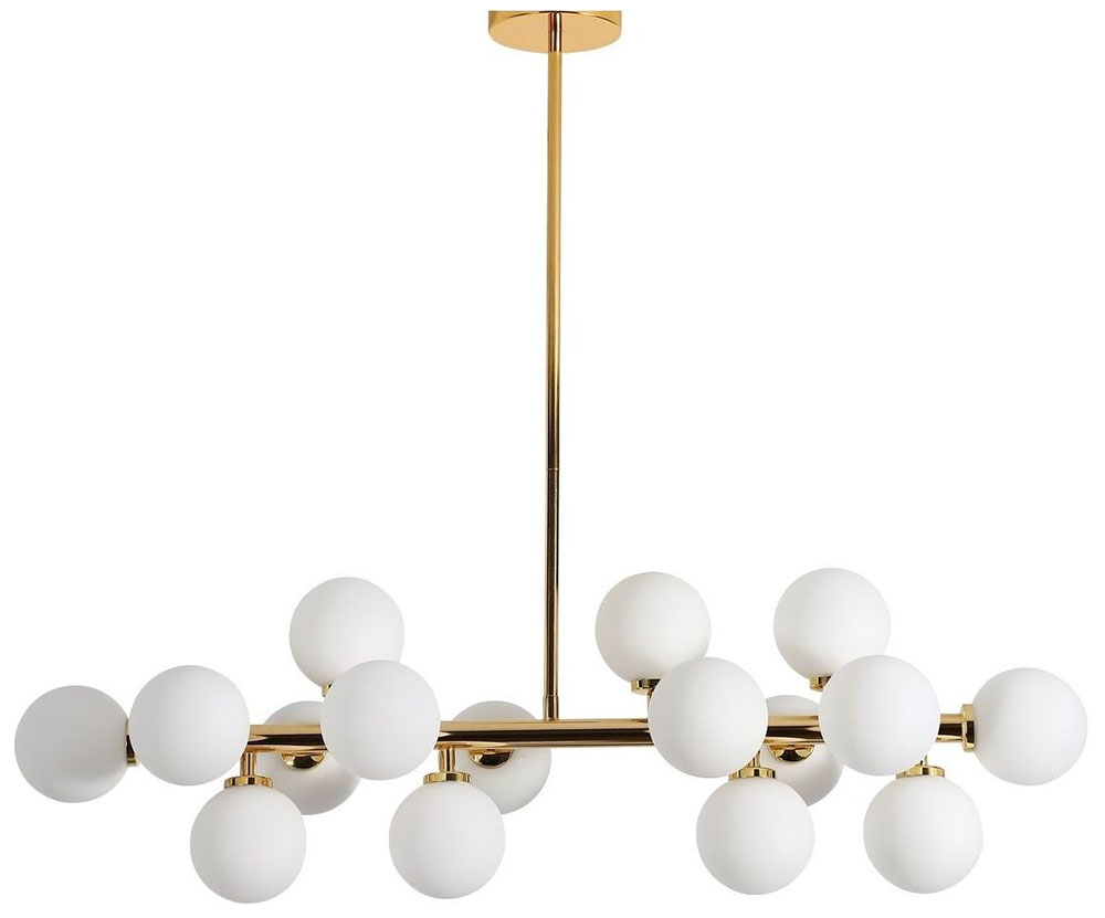 Изображение товара Люстра подвесная Lumina Deco Marsiada LDP 6033-16 GD