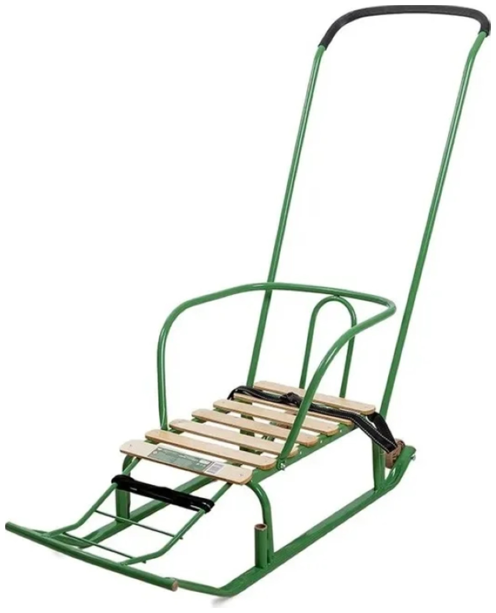 Изображение товара Санки Ника Игрушка "Тимка 5" комфорт, оливковый