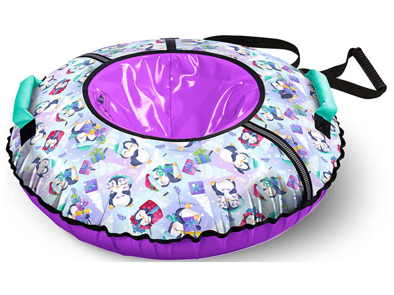 Изображение товара Тюбинг Ника принтованный (ТБ2К-70) с пингвинами