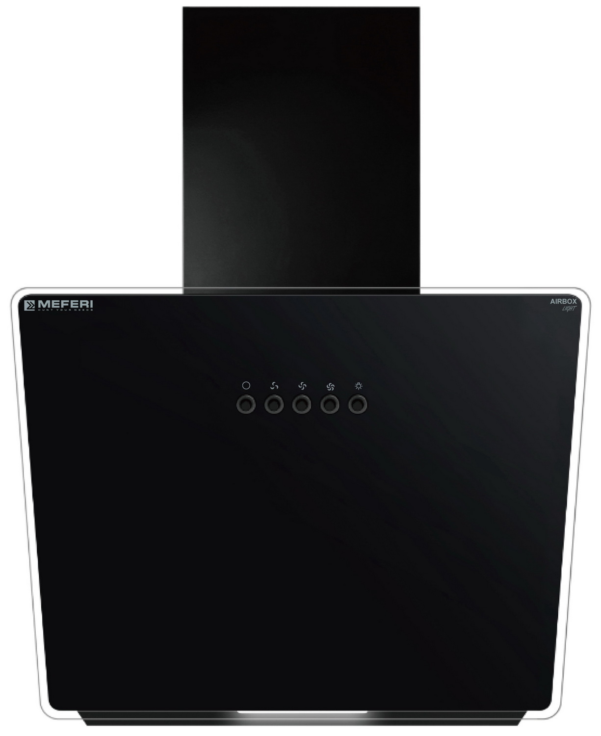 

Вытяжка Meferi AIRBOX45BK LIGHT, Черный