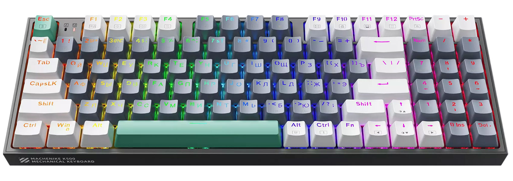 Изображение товара Игровая проводная механическая клавиатура Machenike K500-B94 Moonstone