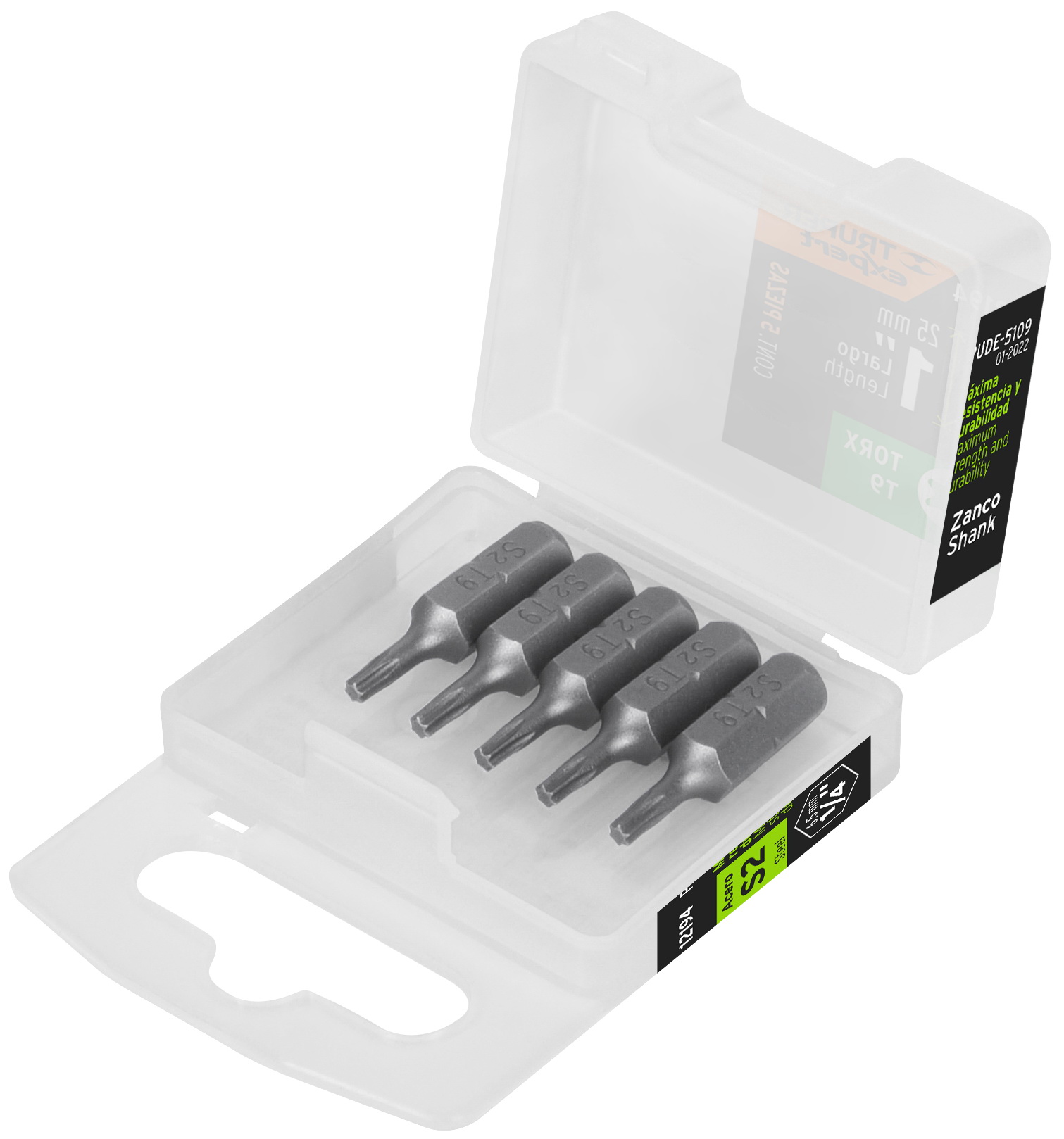 Изображение товара Набор бит Truper TORX T9 25 мм 5 шт для шуруповерта