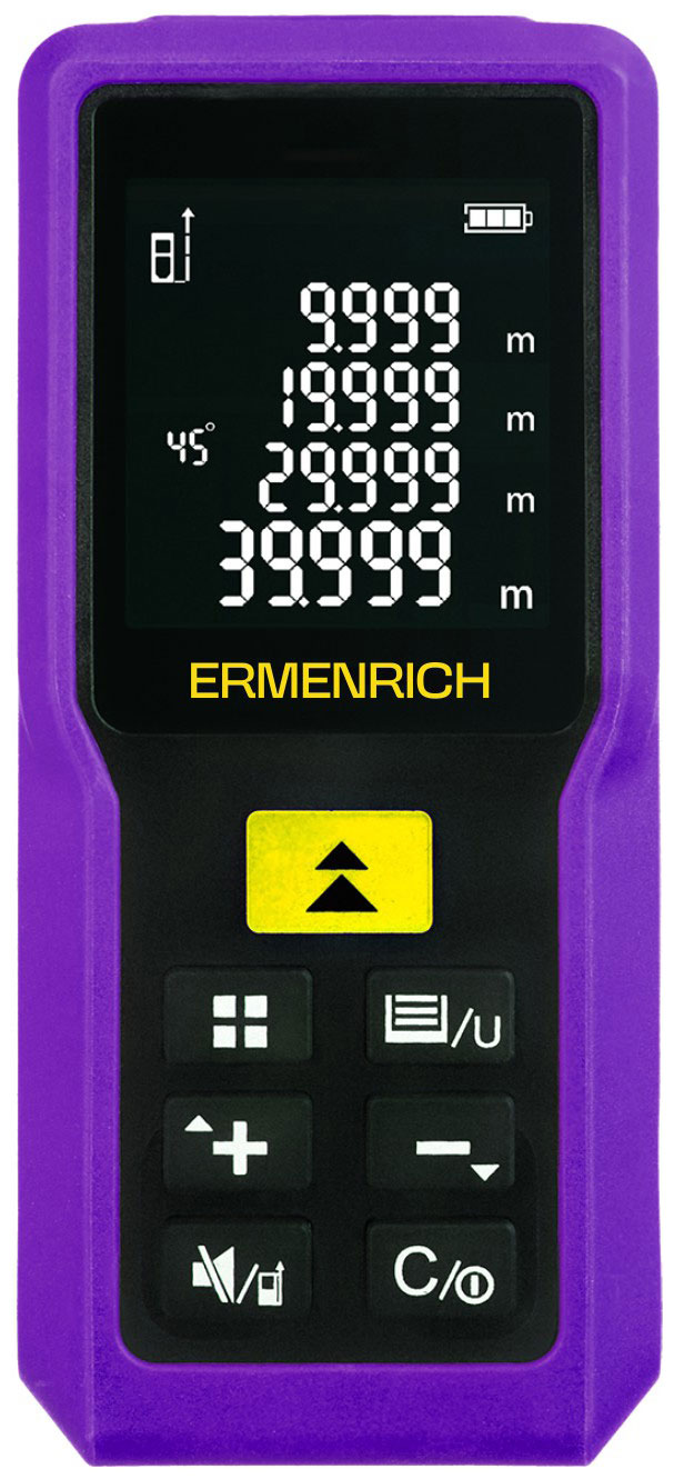 Изображение товара Лазерная рулетка Ermenrich Reel GM60, фиолетовый