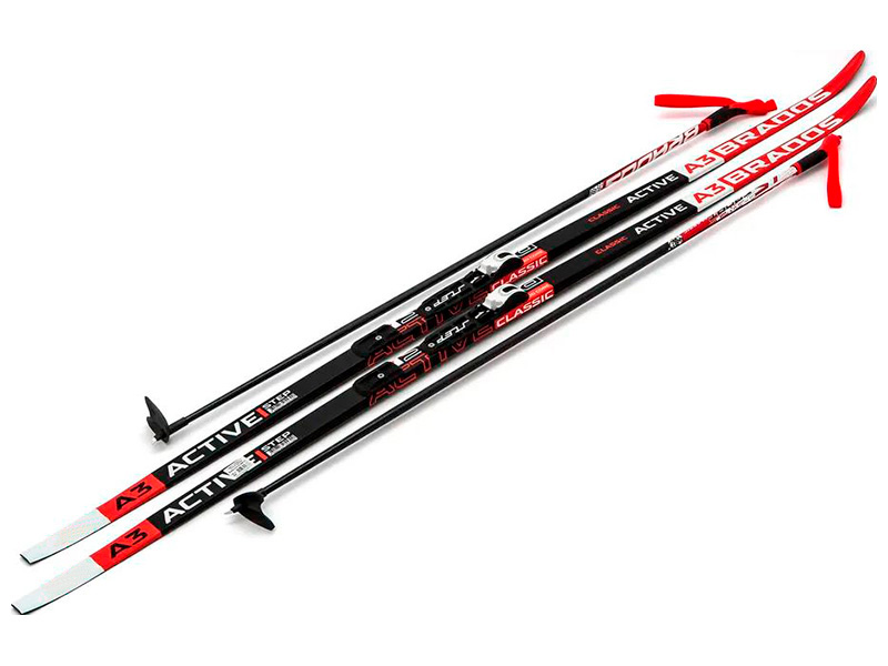 Изображение товара Лыжи беговые STC NNN - 205 STEP Brados Active A3 Red