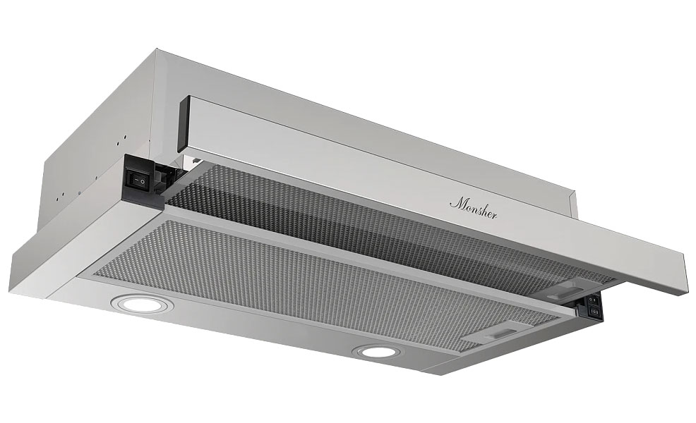 

Вытяжка Monsher Loin 60 Acier, Нержавеющая сталь