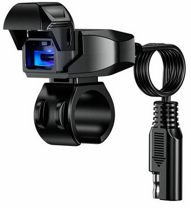 Изображение товара Зарядное устройство на руль Kewig B10-C с USB-C и защитой
