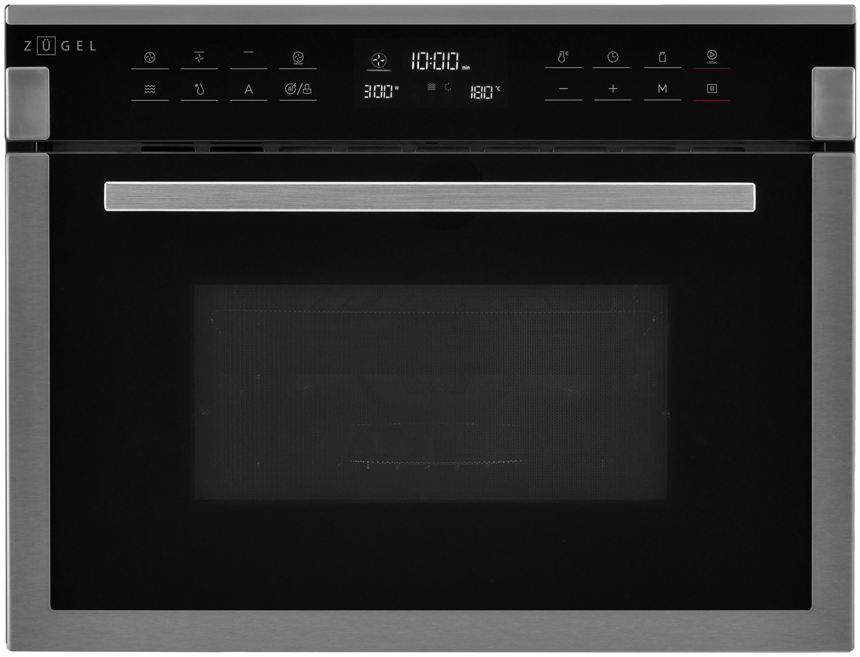 Изображение товара Электрический духовой шкаф Zugel ZOE610X с микроволновой печью и конвекцией