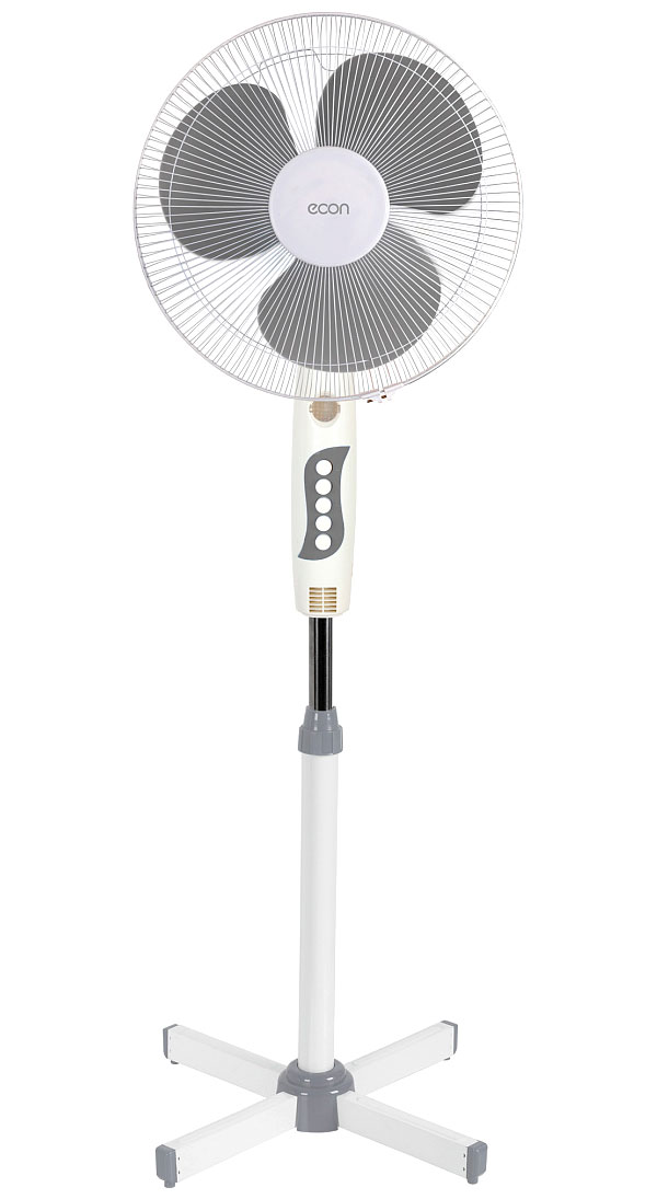 Изображение товара Вентилятор Eco ECO-SF1602 белый напольный с механизмом осевым