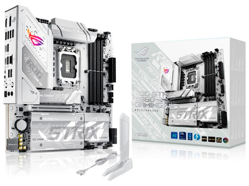Изображение товара Материнская плата Asus ROG STRIX B860-G GAMING WIFI с Wi-Fi Bluetooth DDR5 ATX