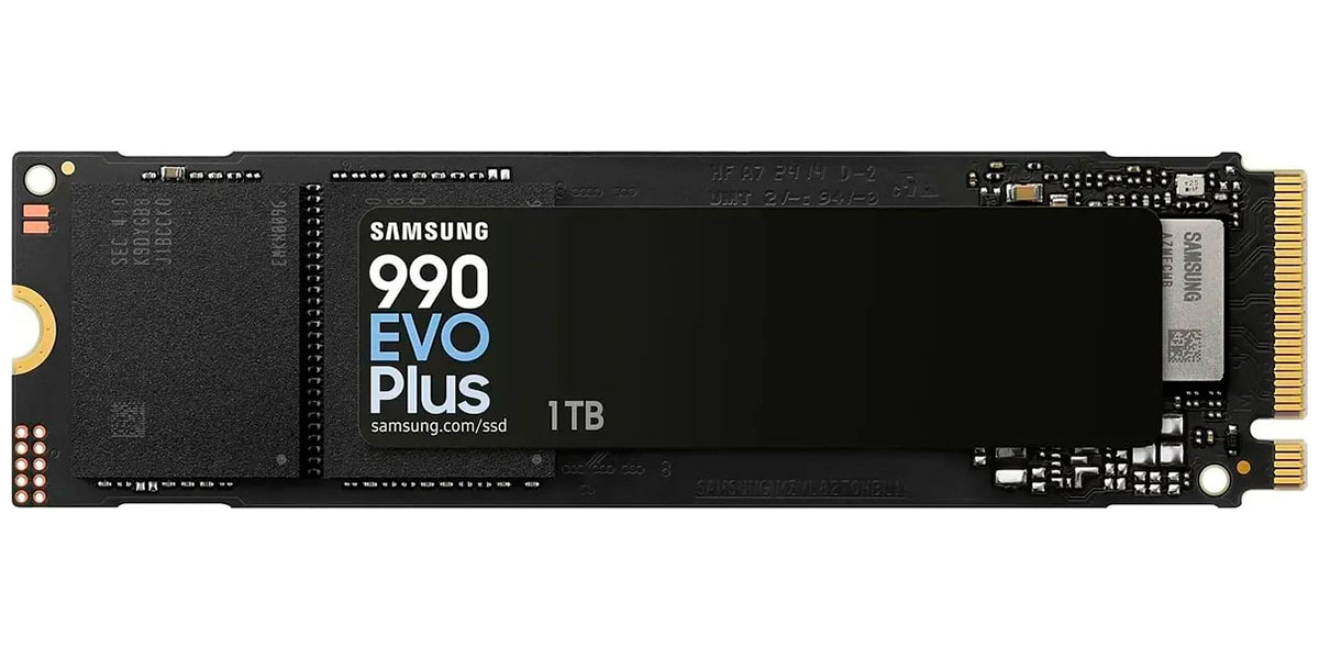 Изображение товара Samsung M.2 1Tb SSD 990 EVO plus PCIe 4.0 быстро и надежно