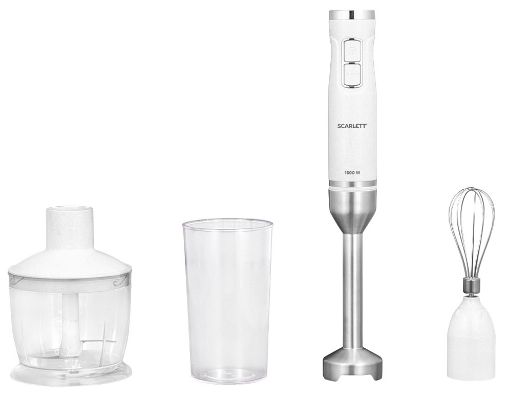 Изображение товара Погружной блендер Scarlett SC-HB42F69 1600 Вт 9 скоростей inox