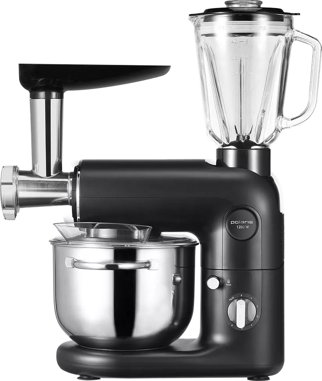 Изображение товара Кухонная машина Polaris PKM 1206, черный