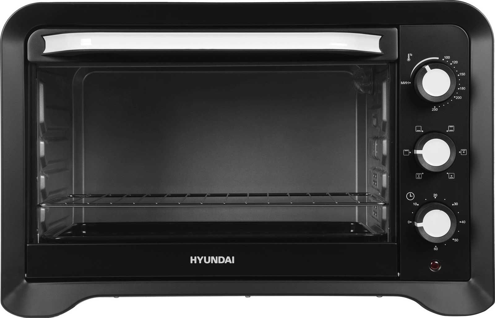 Изображение товара Мини-печь Hyundai MIO-HY095 45 л., 2000 Вт, черный
