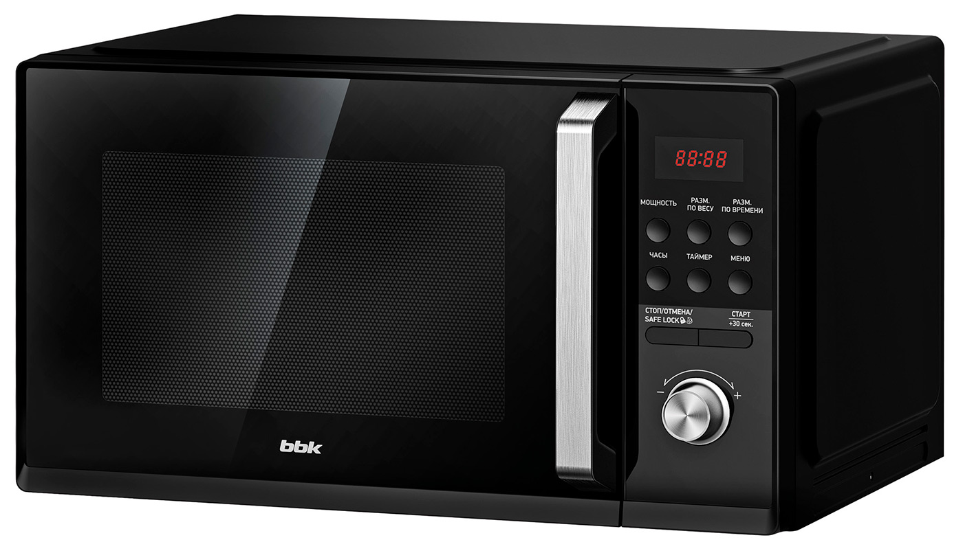 Изображение товара Микроволновая печь BBK 25MWS-954T/B 900 Вт 25 л черный с электронным управлением