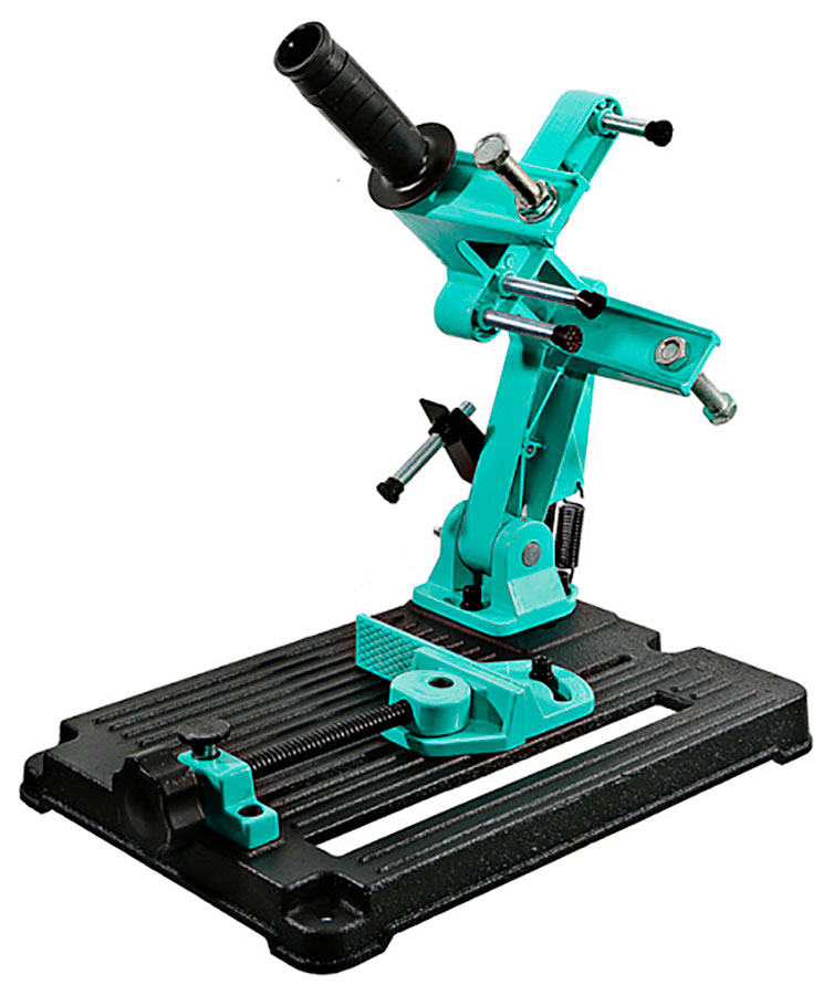 

Стойка для крепления УШМ Sturm! 1093-AG-230 (150/180/230 мм чугун. основание быстрозаж. Тиски)