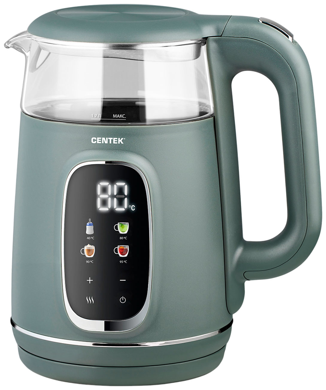 Изображение товара Чайник электрический Centek CT-0052 Green