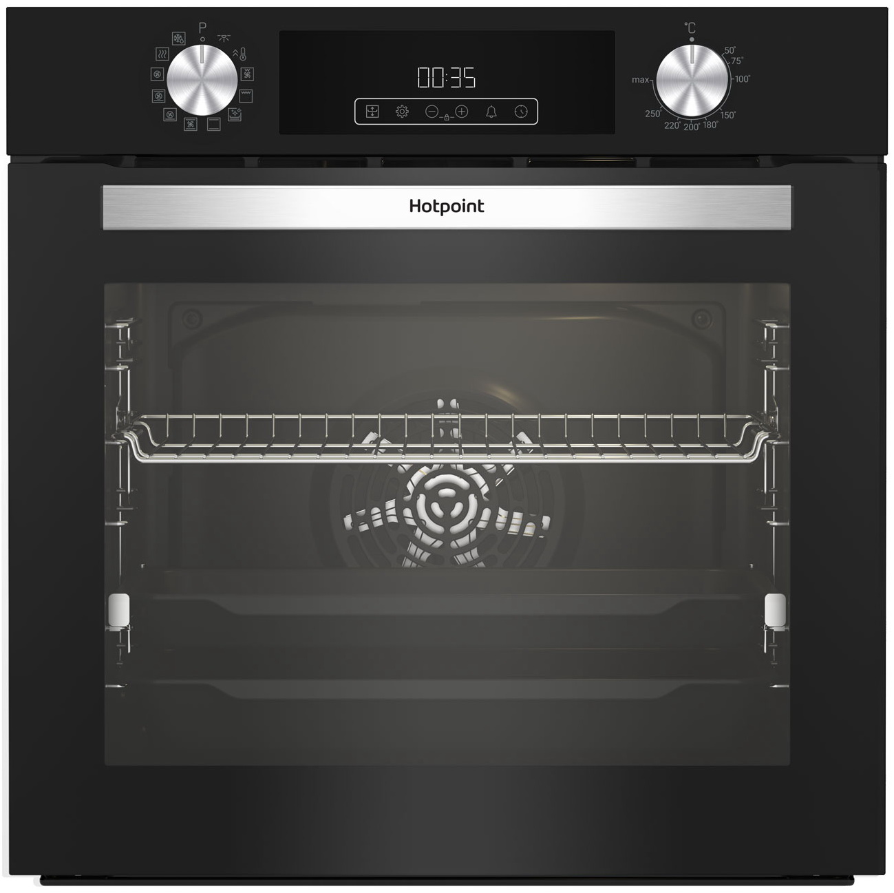 Изображение товара Электрический духовой шкаф Hotpoint HFE8 921 H BL черный 72л