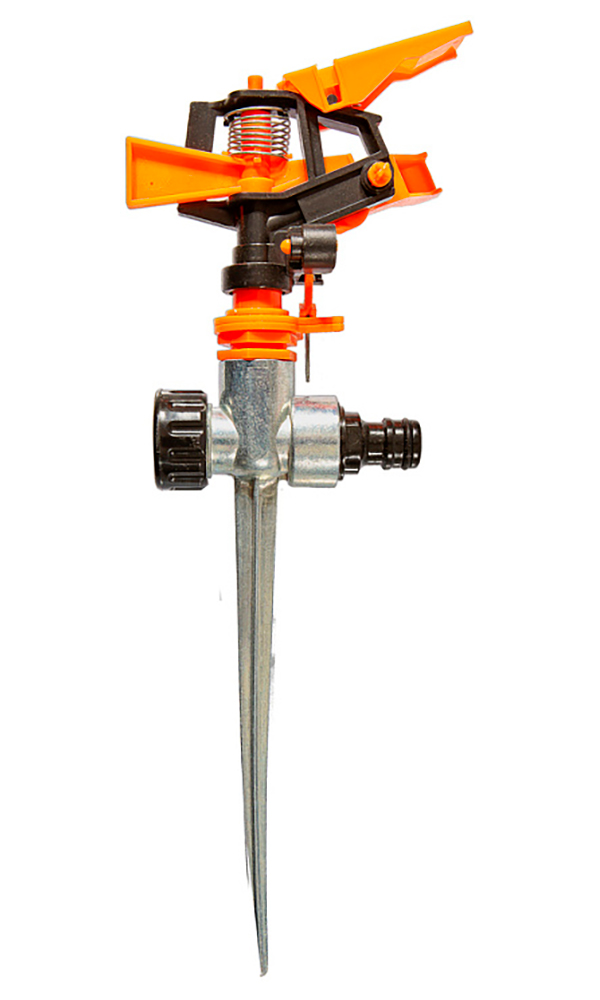 

Разбрызгиватель Sturm! ИМПУЛЬСНЫЙ, цинковый корпус, штуцер 1/2", пластик (3015-19-01PZ)