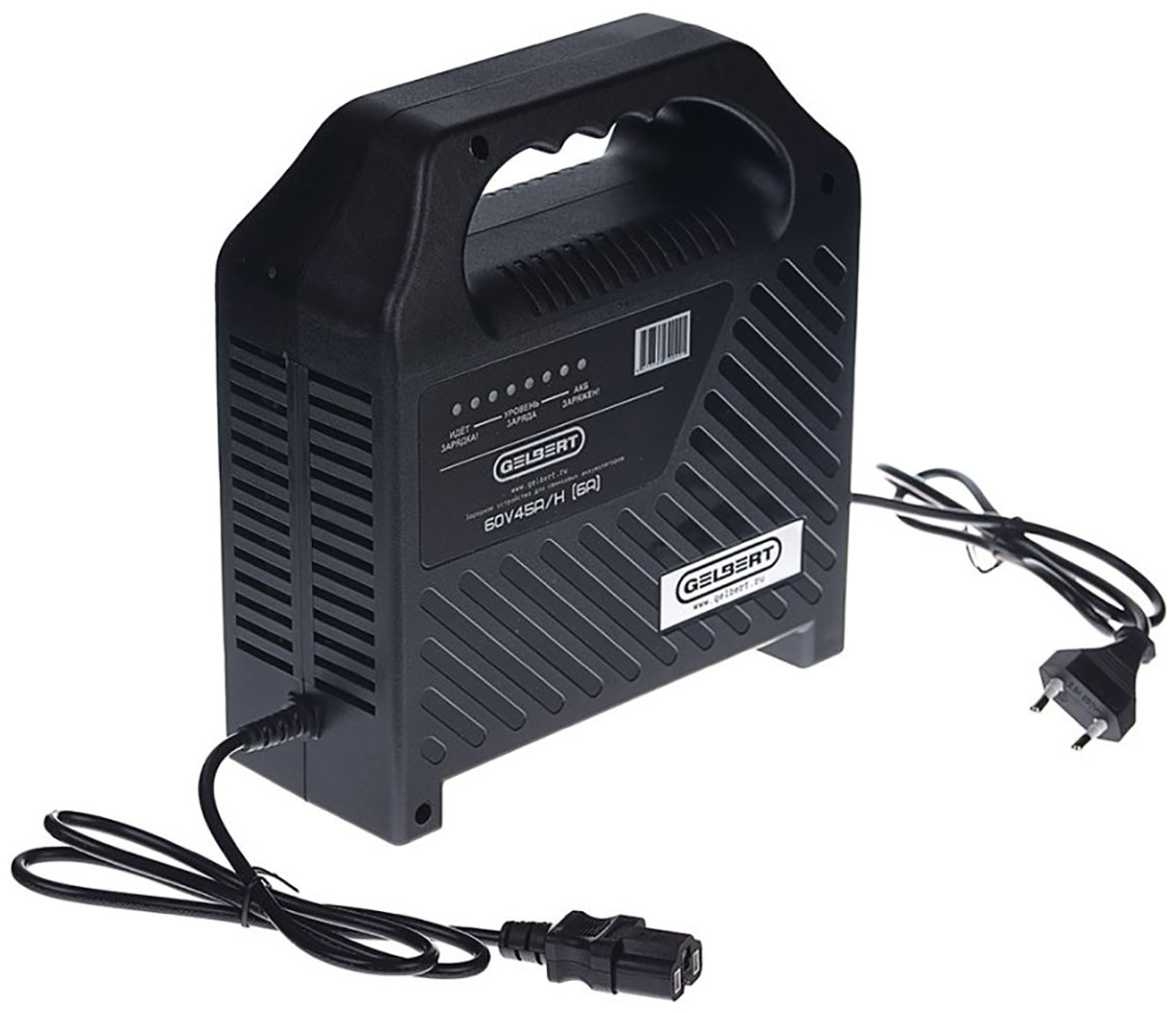 Изображение товара Зарядное устройство Gelbert 60V45A/H для свинцовых аккумуляторов эффективное и надежное