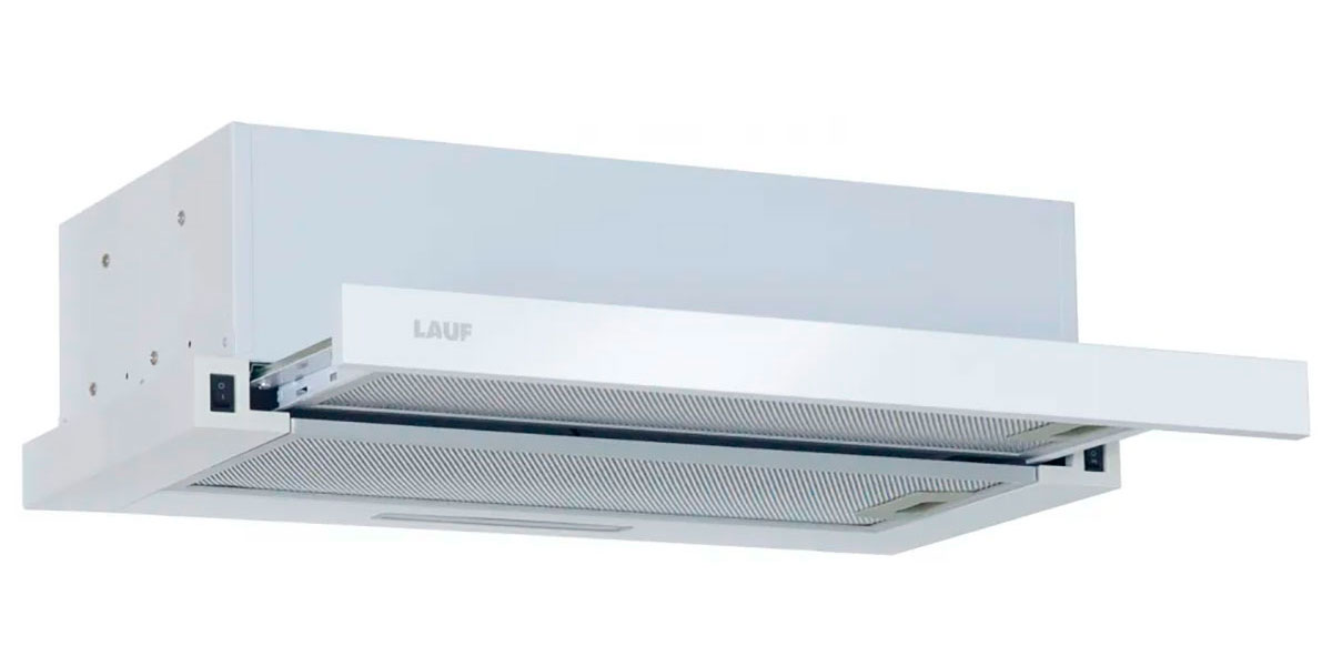 Изображение товара Встраиваемая вытяжка Lauf LUNA 500 WHITE GLASS с высоким КПД Изображение товара Встраиваемая вытяжка Lauf LUNA 500 WHITE GLASS с высоким КПД