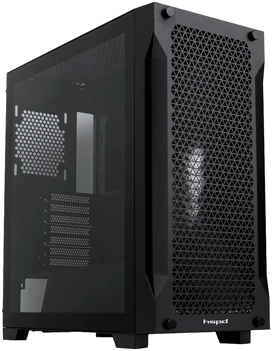 Изображение товара Компьютерный корпус HSPD M541 Black (M541-TGBK)