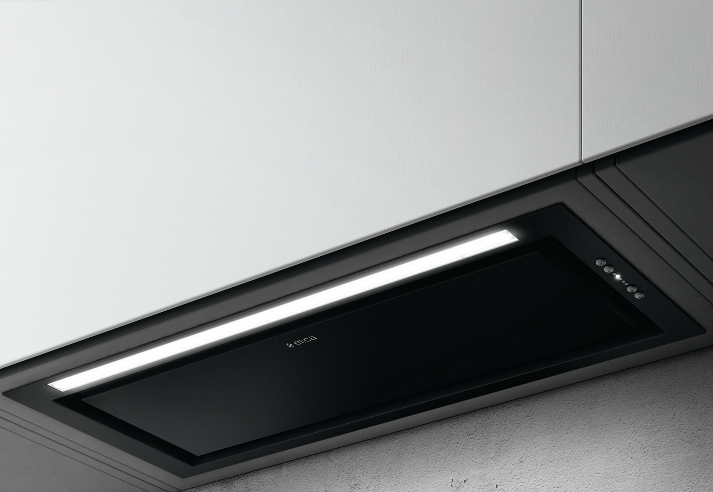 Изображение товара Встраиваемая вытяжка Elica HIDDEN 2.0 BL MAT/A/72 с периметральным отводом воздуха