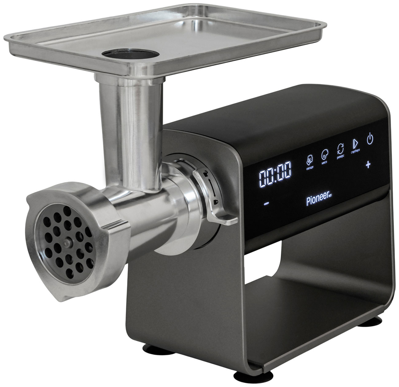 

Мясорубка Pioneer MG225, Серый